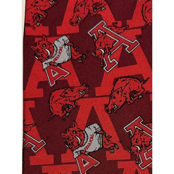 Arkansas Razorbacks Tie - Picture 3 of 6